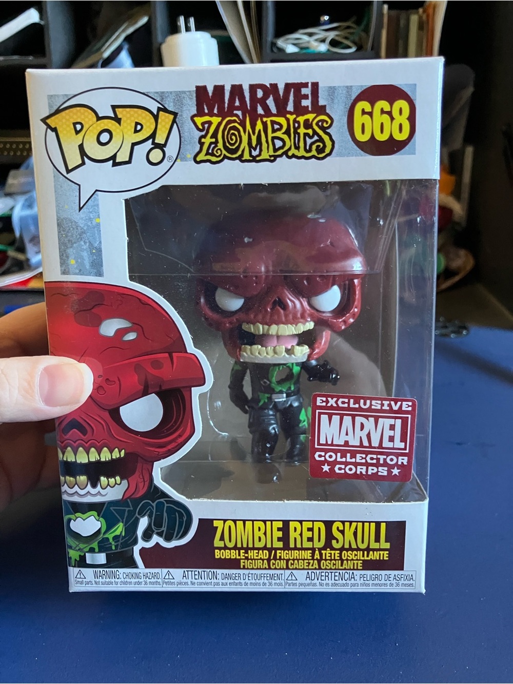 Marvel Zombies, Zombie Red Skull #668 Pop Funko